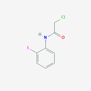 molecular formula C8H7ClINO B1623774 2-chloro-N-(2-iodophenyl)acetamide CAS No. 66947-88-4