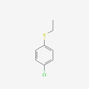 molecular formula C8H9ClS B1623780 1-Chloro-4-(ethylthio)benzene CAS No. 5120-72-9
