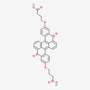 4,4'-[(8,16-Dihydro-8,16-dioxodibenzo[a,j]perylene-2,10-diyl)dioxy]dibutyric acid