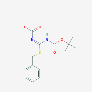 2-Benzyl-1,3-bis(tert-butoxycarbonyl)-2-thiopseudourea