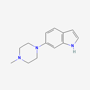 6-(4-methylpiperazin-1-yl)-1H-indole