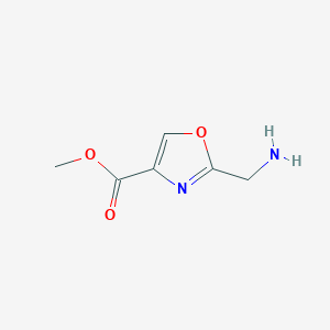 Methyl 2-(aminomethyl)oxazole-4-carboxylate