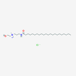molecular formula C29H61ClN2O2 B1623830 Hydroxyethyl behenamidopropyl dimonium chloride CAS No. 220828-91-1