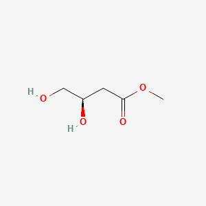 molecular formula C5H10O4 B1623831 methyl (3R)-3,4-dihydroxybutanoate CAS No. 88246-12-2