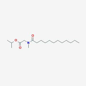 molecular formula C18H35NO3 B1623833 Isopropyl lauroyl sarcosinate CAS No. 230309-38-3
