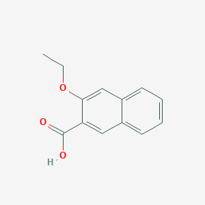 molecular formula C13H12O3 B1623838 3-Ethoxy-2-naphthoic acid CAS No. 54245-36-2