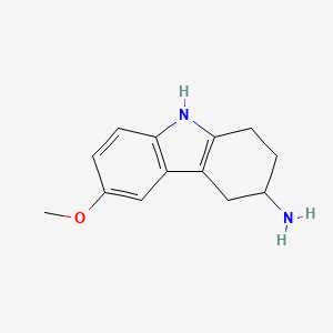 6-methoxy-2,3,4,9-tetrahydro-1H-carbazol-3-amine