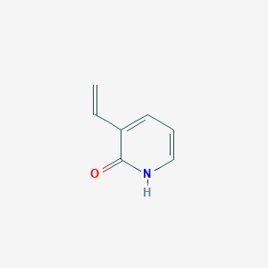 molecular formula C7H7NO B1623853 3-乙烯基吡啶-2(1H)-酮 CAS No. 395681-47-7