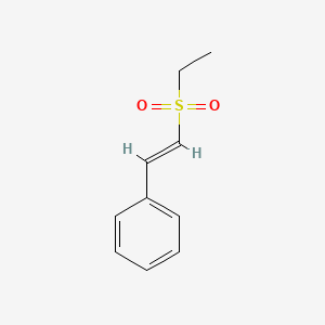 molecular formula C10H12O2S B1623859 [(E)-2-ethylsulfonylethenyl]benzene CAS No. 6308-88-9