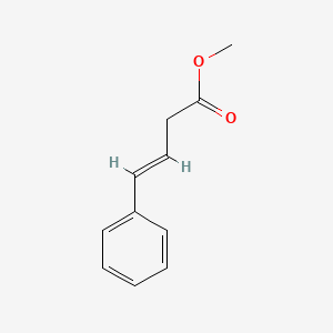 molecular formula C11H12O2 B1623865 (E)-Methyl 4-phenylbut-3-enoate CAS No. 34541-74-7
