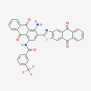molecular formula C37H18F3N3O5S B1623869 Vat Blue 30 CAS No. 6492-78-0