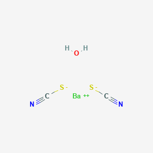 molecular formula C2H2BaN2OS2 B1623875 Barium thiocyanate hydrate CAS No. 336879-43-7