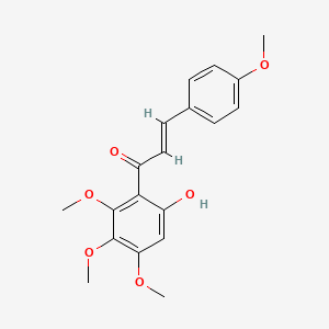 2'-Hydroxy-4,4',5',6'-tetramethoxychalcone