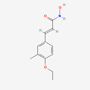 4-Ethoxy-3-methylcinnamohydroxamic acid