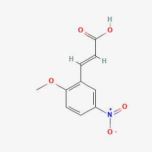 2-Methoxy-5-nitrocinnamic acid