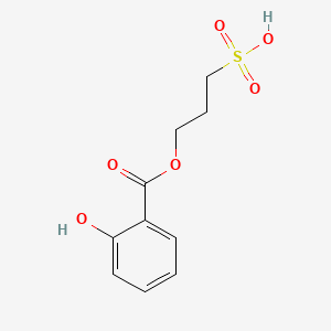 molecular formula C10H12O6S B1623891 Sulprosal CAS No. 58703-77-8