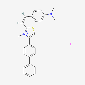 molecular formula C26H25IN2S B1623897 Bidimazii iodidum CAS No. 21817-73-2