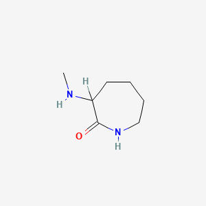 molecular formula C7H14N2O B1623906 3-(Methylamino)azepan-2-one CAS No. 65796-91-0
