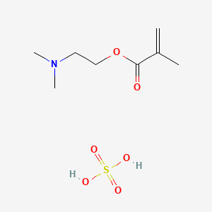 molecular formula C8H17NO6S B1623907 2-(Dimethylamino)ethyl methacrylate, sulphate CAS No. 64920-28-1