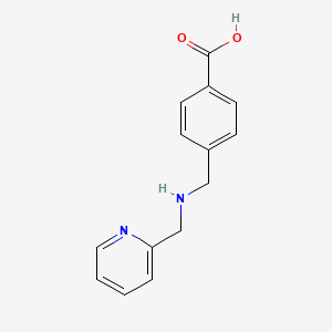 4-(((Pyridin-2-ylmethyl)amino)methyl)benzoic acid