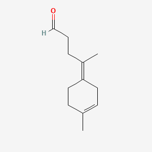 4-(4-Methyl-3-cyclohexen-1-ylidene)pentanal