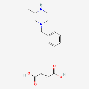 1-Benzyl-3-methyl-piperazine monofumarate