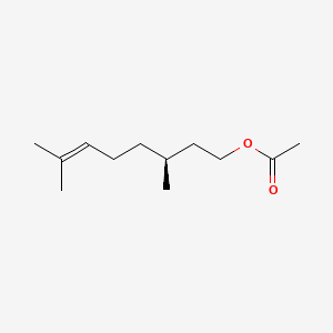 6-Octen-1-ol, 3,7-dimethyl-, acetate, (3S)-
