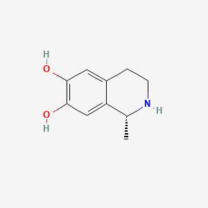 6,7-Isoquinolinediol, 1,2,3,4-tetrahydro-1-methyl-, (R)-