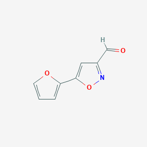 5-(2-Furyl)isoxazole-3-carbaldehyde
