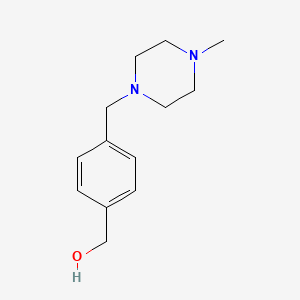 {4-[(4-Methylpiperazin-1-yl)methyl]phenyl}methanol