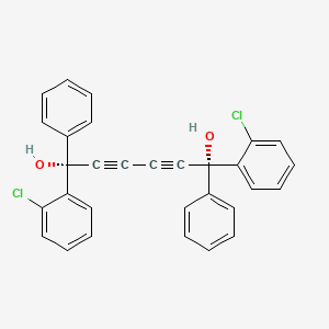(1R,6R)-1,6-bis(2-chlorophenyl)-1,6-diphenylhexa-2,4-diyne-1,6-diol