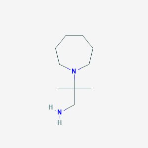 2-(Azepan-1-yl)-2-methylpropan-1-amine