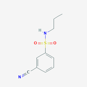 3-cyano-N-propylbenzenesulfonamide