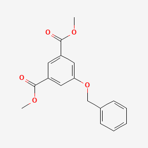 molecular formula C17H16O5 B1623961 Dimethyl 5-benzyloxyisophthalate CAS No. 53478-04-9