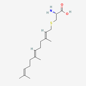 molecular formula C18H31NO2S B1623977 S-farnesylcysteine CAS No. 68000-92-0