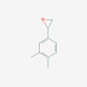 molecular formula C10H12O B162398 3,4-Dimethylstyrene oxide CAS No. 1855-36-3