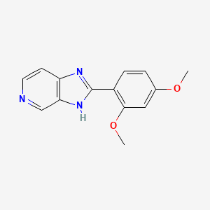2-(2,4-dimethoxyphenyl)-3H-imidazo[4,5-c]pyridine