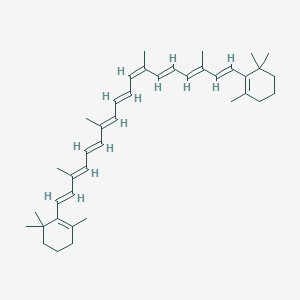 molecular formula C40H56 B162400 (13Z)-beta-Carotene CAS No. 6811-73-0