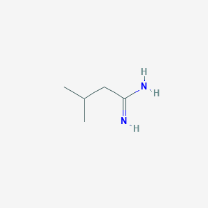 molecular formula C5H12N2 B1624003 3-Methylbutanimidamide CAS No. 67777-12-2