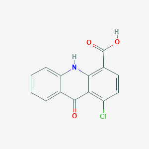 molecular formula C14H8ClNO3 B1624004 1-chloro-9-oxo-10H-acridine-4-carboxylic Acid CAS No. 80258-99-7