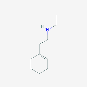 (2-Cyclohex-1-EN-1-ylethyl)ethylamine