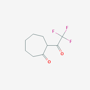 molecular formula C9H11F3O2 B1624017 2-(Trifluoroacetyl)cycloheptanone CAS No. 82726-77-0