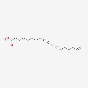 molecular formula C18H26O2 B1624019 Isanic acid CAS No. 506-25-2