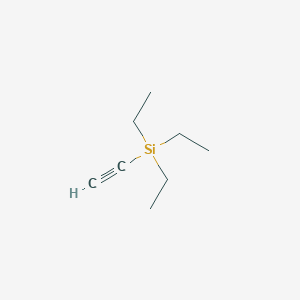 molecular formula C8H16Si B162402 (Triethylsilyl)acetylene CAS No. 1777-03-3