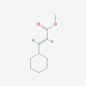 molecular formula C10H16O2 B1624026 Methyl (2E)-3-cyclohexylprop-2-enoate CAS No. 705-95-3