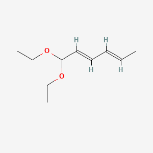 molecular formula C10H18O2 B1624032 2,4-Hexadiene, 1,1-diethoxy- CAS No. 27310-22-1