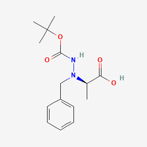 (R)-2-(1-Benzyl-2-boc-hydrazinyl)propanoic acid