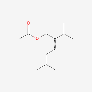 (5-Methyl-2-propan-2-ylhex-2-enyl) acetate