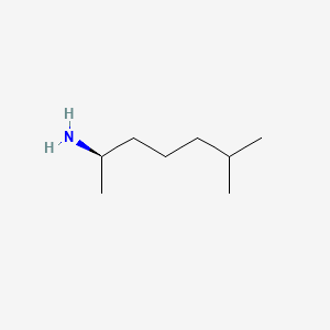 molecular formula C8H19N B1624093 (R)-1,5-Dimethylhexylamine CAS No. 70419-11-3
