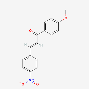 molecular formula C16H13NO4 B1624117 trans-4'-Methoxy-4-nitrochalcone CAS No. 6552-67-6